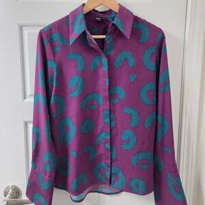 Simons Icone Satin Blouse, size S